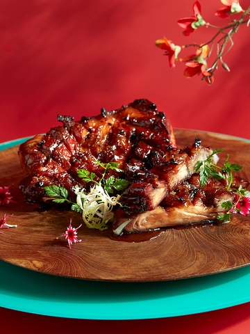 Honey-Glazed Roasted Spanish Pork Ribs